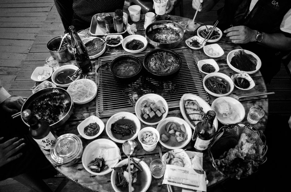 팀원들과 공유된 구글 캘린더와 권한 설정 팝업 화면